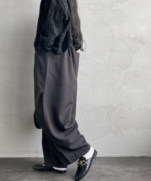 mizuiroind（ミズイロインド） カーゴパンツ ワイドカーゴパンツ