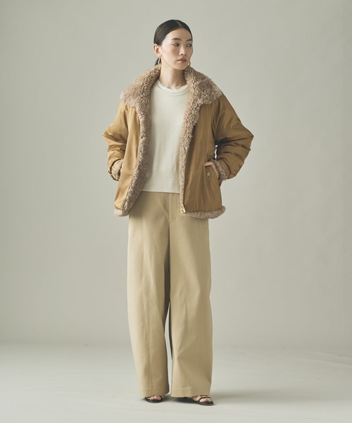 Curensology（カレンソロジー） ブルゾン アウター /リバーフェイク