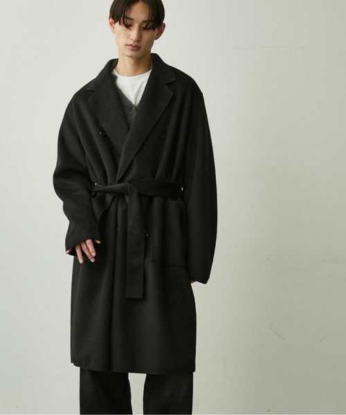 完売品♡ジャスグリッティ ウール パールボタンチェスターコート