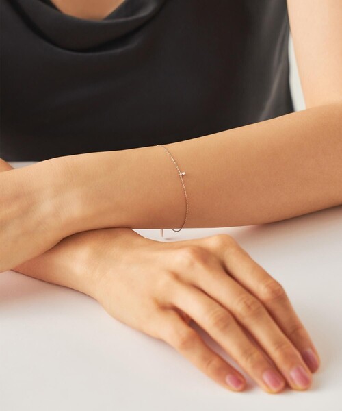 ete（エテ） ブレスレット 「レイヤード」 ダイヤモンド ブレスレット