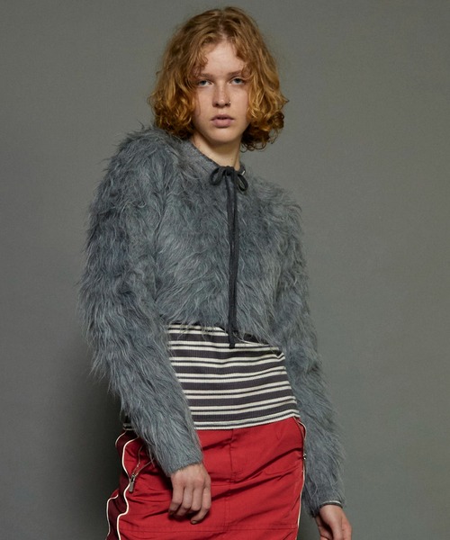 MAISON SPECIAL（メゾンスペシャル） ニット セーター Shaggy Short