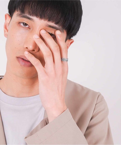 LION HEART（ライオンハート） 指輪 リング “for Gift”槌目リング