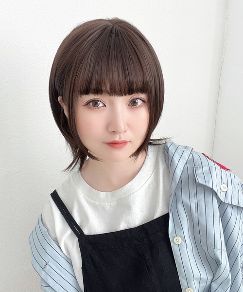 ウィッグ エクステ 「 マーメイドショート 」 ショート レディース