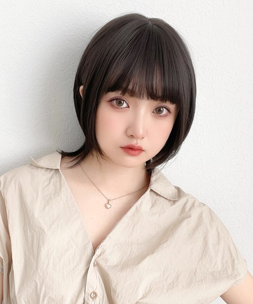 ウィッグ エクステ 「 マーメイドショート 」 ショート レディース