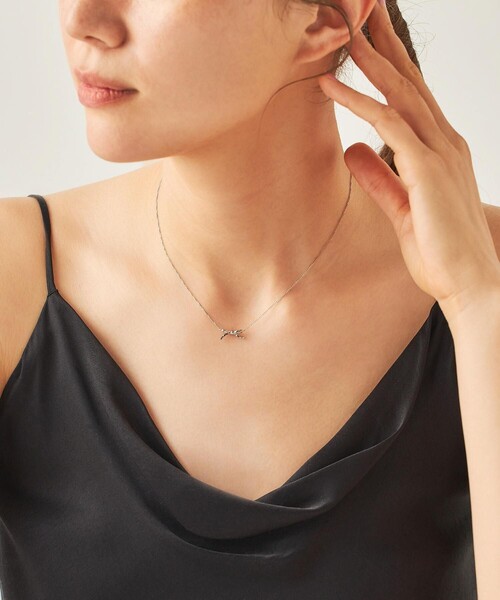 ete（エテ） ネックレス 「レイヤード」 リボン ネックレス レディース