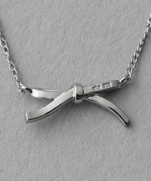 ete（エテ） ネックレス 「レイヤード」 リボン ネックレス レディース