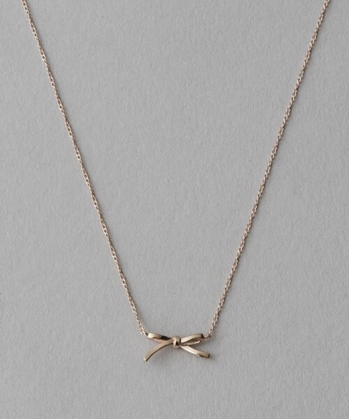 ete（エテ） ネックレス 「レイヤード」 リボン ネックレス レディース