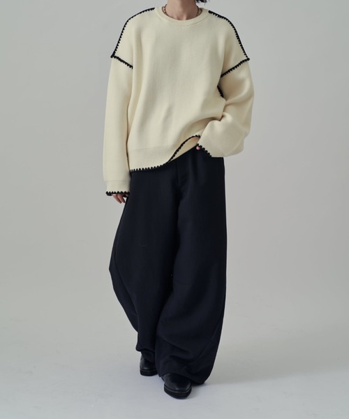 Lui's（ルイス） スラックス アクティブカーブパンツ メンズ