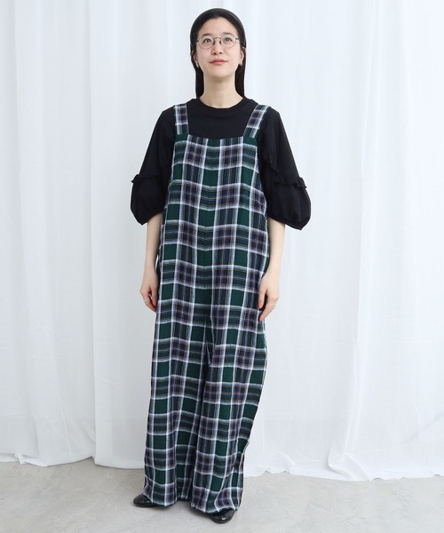 fig London（フィグロンドン） サロペット オーバーオール ○Olive