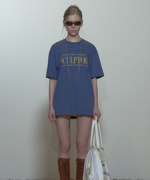 SCULPTOR（スカルプター） tシャツ Classic Logo Tee レディース