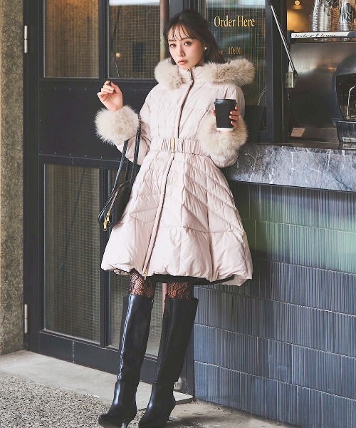 SWINGLE（スウィングル） ダウンコート ダウンジャケット フォックス