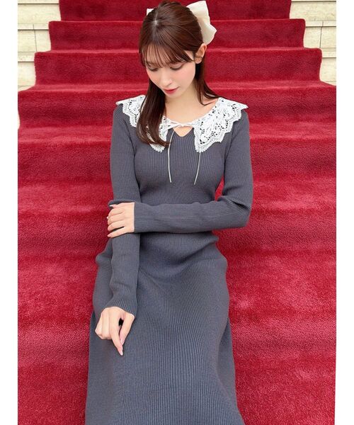 RESEXXY（リゼクシー） ワンピース 「ZOZO限定」バイカラーフレア