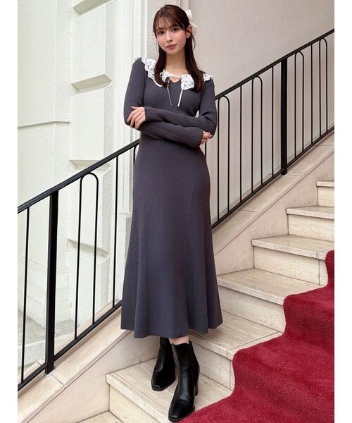 RESEXXY（リゼクシー） ワンピース 「ZOZO限定」バイカラーフレア