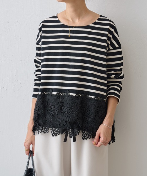 BEARDSLEY（ビアズリー） 長袖カットソー FREE ベージュ レディース