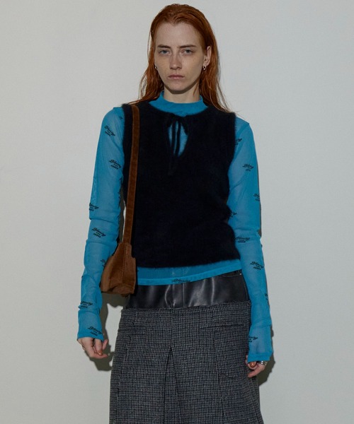 MAISON SPECIAL（メゾンスペシャル） ベスト ジレ Fox Cashmere Knit