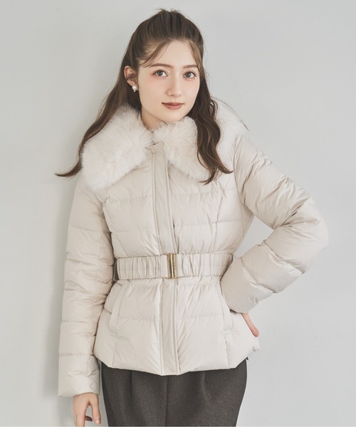 SWINGLE（スウィングル） ダウンコート ダウンジャケット ベルト付