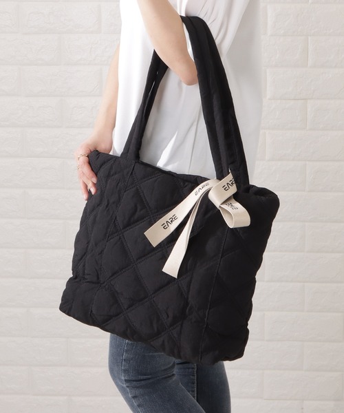 Lace Ladies（レースレディース） トートバッグ リボン付きシワ