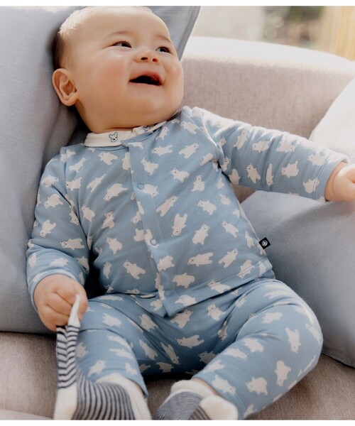 PETIT BATEAU（プチバトー） ベビー服 ロンパース ベビー3点セット