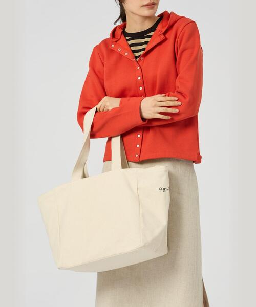 agnes b.（アニエスベー） マザーズバッグ キャンバスペアレンツバッグ