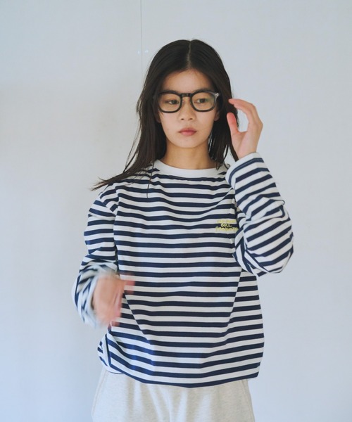 common gull products. tシャツ 青虫ボーダーT レディース メンズ