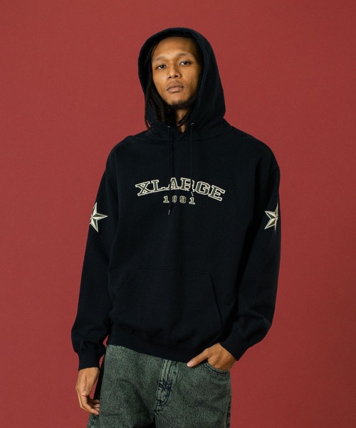 XLARGE（エクストラ ラージ） パーカー 1991 HOODED SWEATSHIRT メンズ