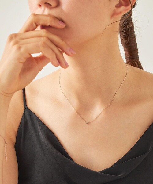 ete（エテ） ネックレス 「レイヤード」 ダイヤモンド ネックレス