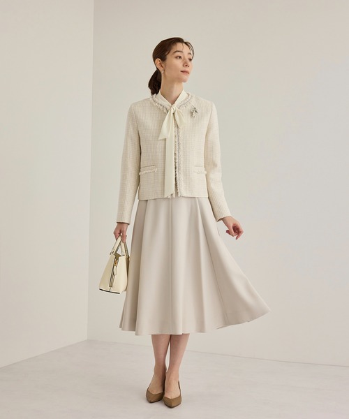 ROPE'（ロペ） ブラウス シャツ 「洗える」ボウタイブラウス「春服