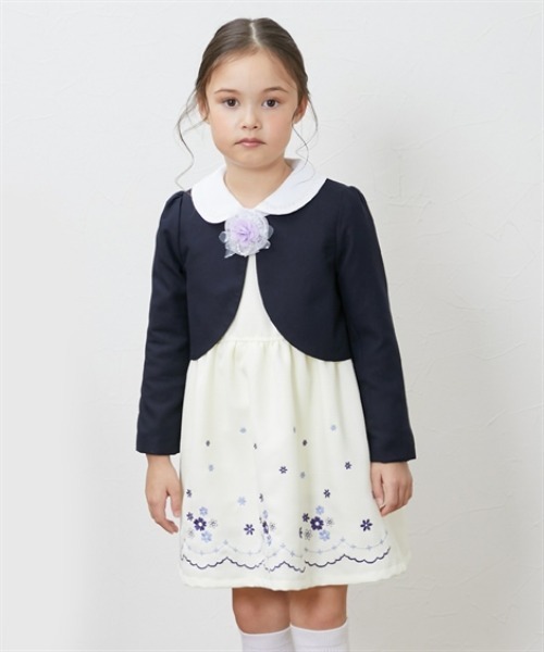 フォーマル 発表会 卒園式 入学式 フォーマルワンピーススーツ4点