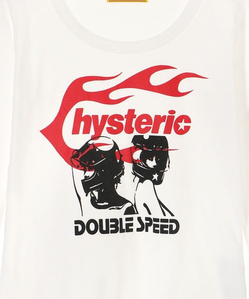 HYSTERIC GLAMOUR（ヒステリックグラマー） tシャツ HYSTERIC FLAME ON