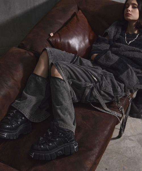 ERAR カーゴパンツ 「ERAR」3wayルーズシルエットハイギミック