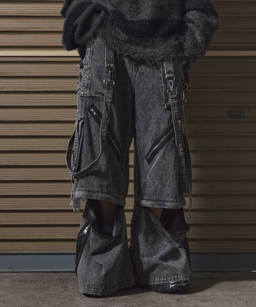 ERAR カーゴパンツ 「ERAR」3wayルーズシルエットハイギミック