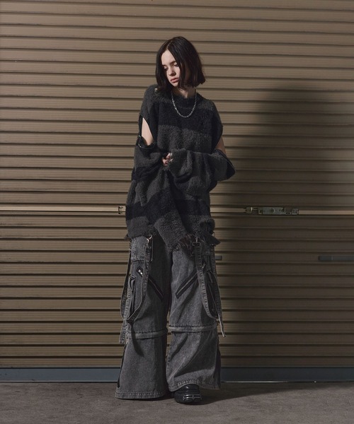 ERAR カーゴパンツ 「ERAR」3wayルーズシルエットハイギミック