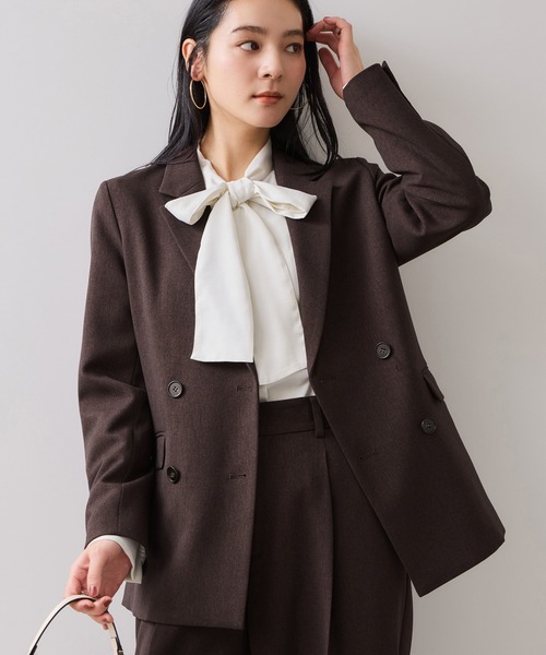 VIS（ビス） ジャケット テーラードジャケット 「美easy」ウーリッシュ