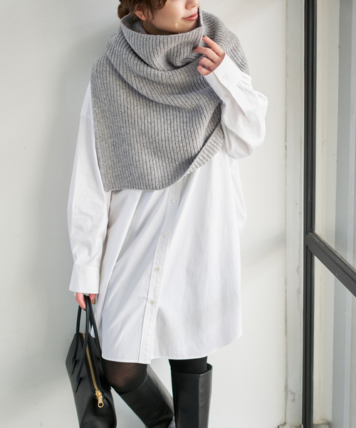 Spick＆Span（スピック アンド スパン） ニットスヌード : ZOZOTOWN