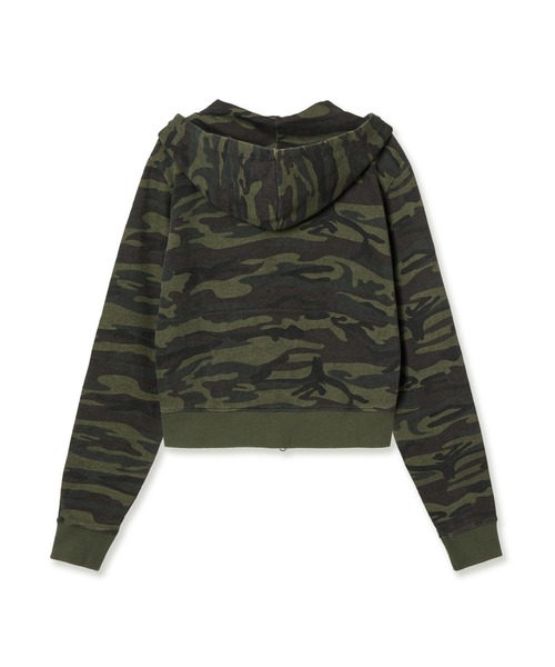 aeae パーカー WEB LOGO CROP HOOD ZIP UP レディース メンズ