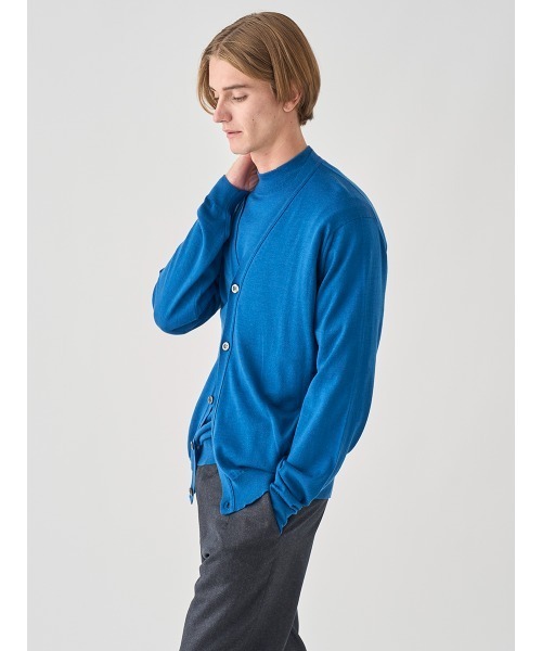 JOHN SMEDLEY（ジョンスメドレー） カーディガン Vネック長袖ニット