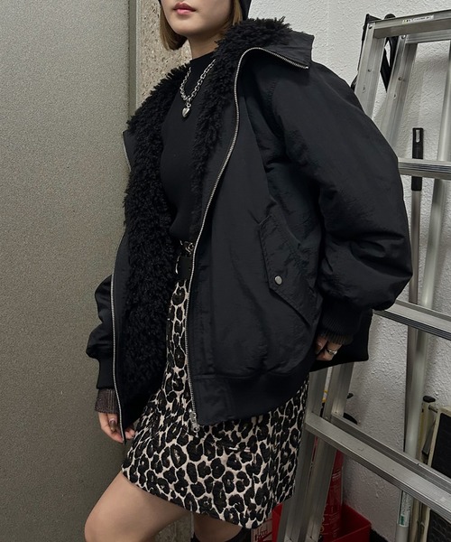 PAGEBOY（ページボーイ） ブルゾン アウター リバーシブルファーN2B