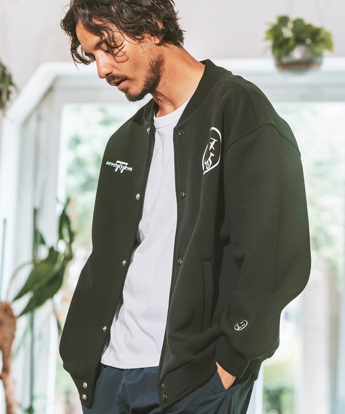 seventy seven スタジャン mj10143- snap jumper ショートジャケット