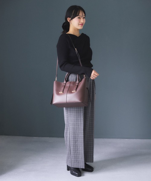 VIS（ビス） トートバッグ 「復刻/WEB限定」「A4収納」ゴールド金具