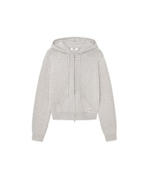 GLOWNY パーカー G CLASSIC KNIT ZIP UP レディース : ZOZOTOWN Yahoo