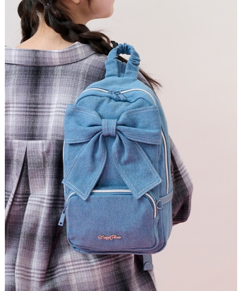 mezzo piano Junior（メゾピアノ ジュニア） リュック リボンボディ