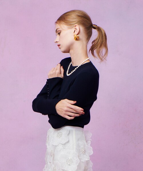 LOULOU WILLOUGHBY（ルルウィルビー） ニット セーター 「LOULOU