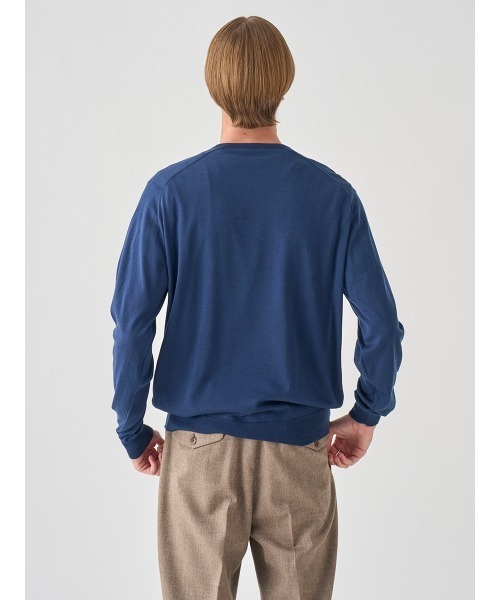 JOHN SMEDLEY（ジョンスメドレー） セーター ニット Vネック長袖