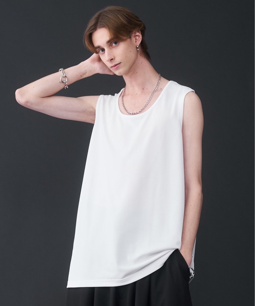 KUUUPY（クーピー） タンクトップ Seed Stitches layered Tank top