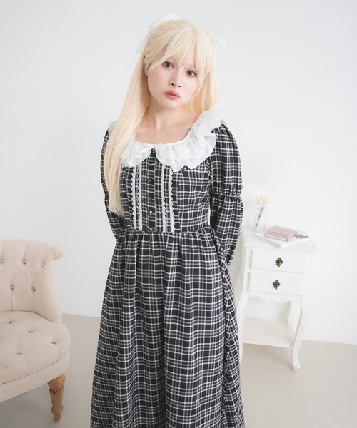 DearMyLoveRose（ディアマイラブローズ） ワンピース レースフリル