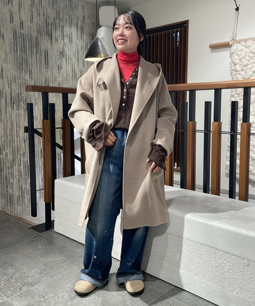 FRAMeWORK（フレームワーク） コート アウター SUPER160'sフーディ