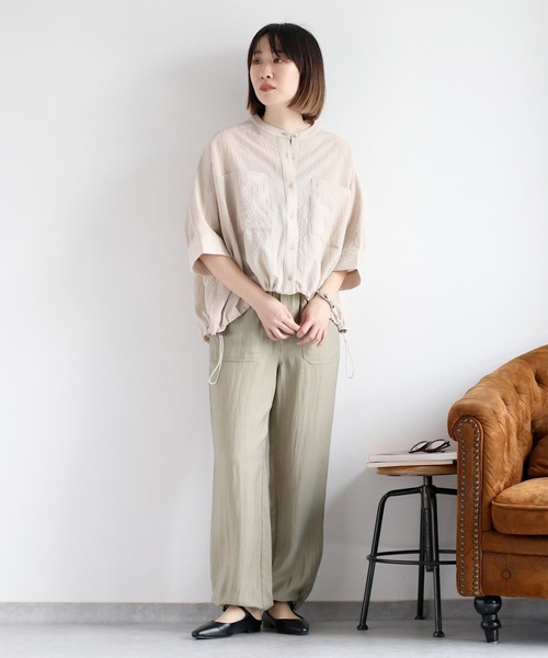 cepo（セポ） ブラウス シャツ 「セットアップ対応」速乾＆涼感