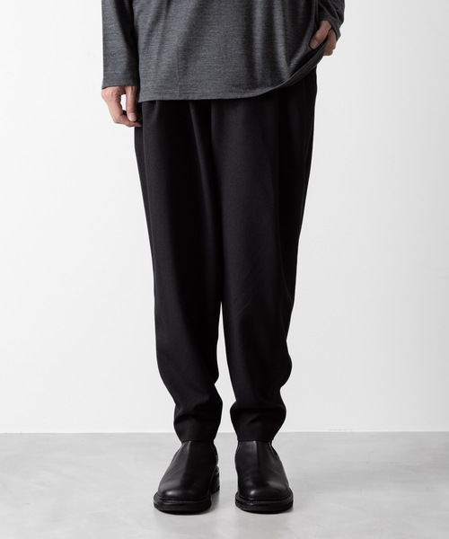 ATO（アトウ） パンツ LANATEC 2TACK TAPERED PANTS メンズ : ZOZOTOWN