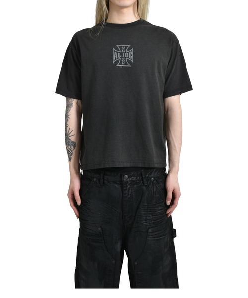 ALICE HOLLYWOOD tシャツ DESTROYED CHOPPER T-SHIRT メンズ