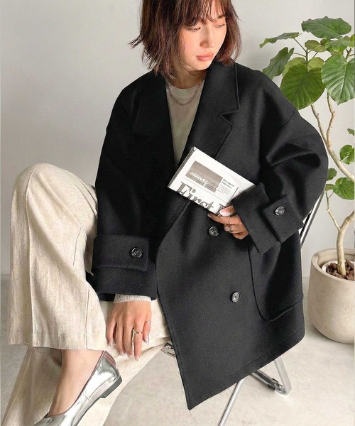 UNITED ARROWS（ユナイテッドアローズ） チェスターコート 36 ネイビー